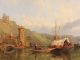 George Clarkson Stanfield, St. Goarshausen und die Loreley, 1877