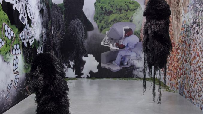 Haegue Yang, Ausstellungsansicht "Chronotopic Traverses", La Panacée - MoCo, Montpellier, France, 2018