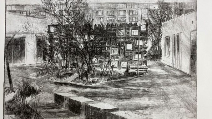 Susanne Theumer, Mappe Lost Playgrounds, Am Gastronom, 2021