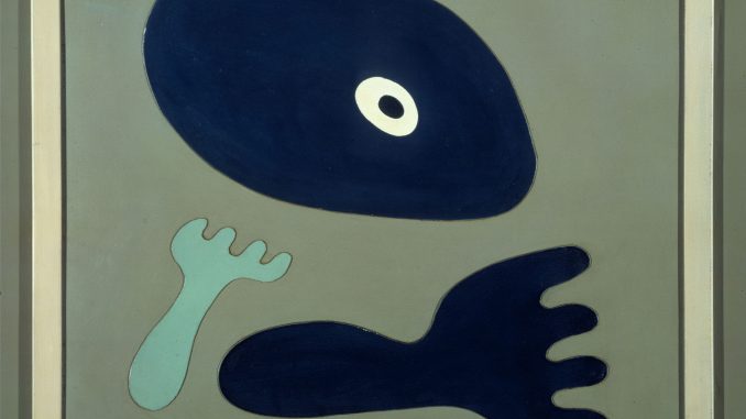 Hans Arp, Assiette, fourchette et nombril, 1923