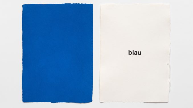 Heinz Gappmayr, Farben, 1993