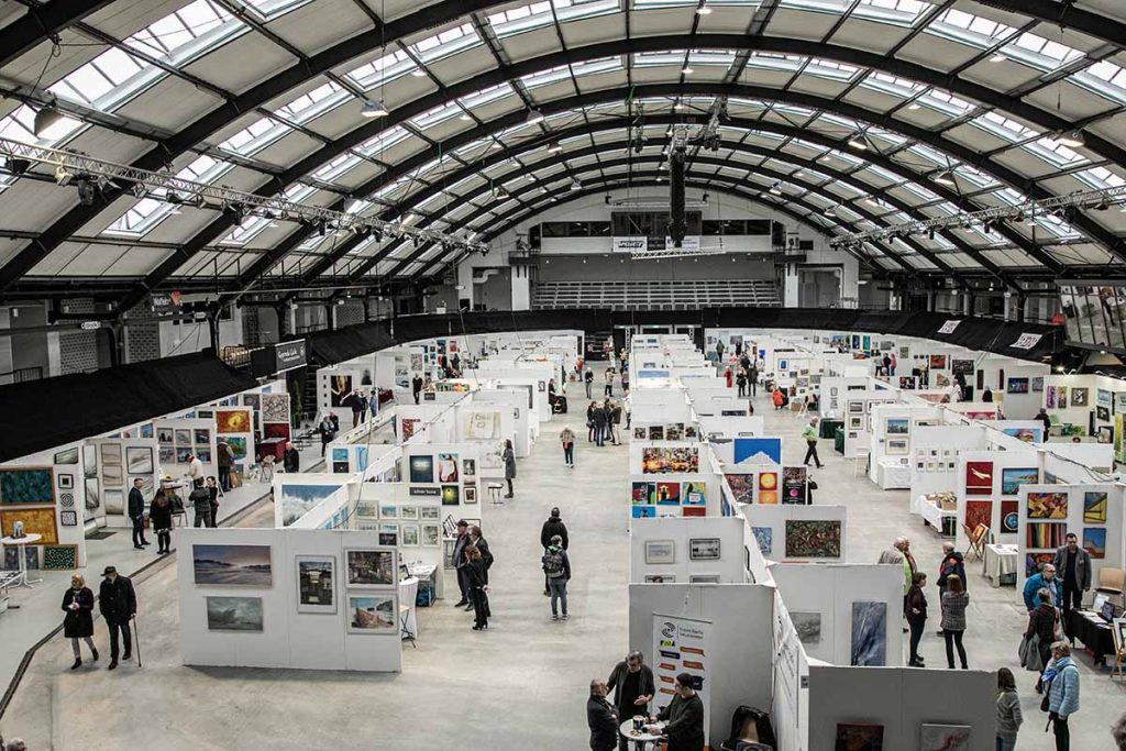 Hallenansicht HolstenArt 2024