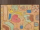 Paul Klee, Das kranke Herz, 1939: Ölgemälde mit abstrakten Figuren, Herz- und Maskenformen auf ockerfarbenem Grund